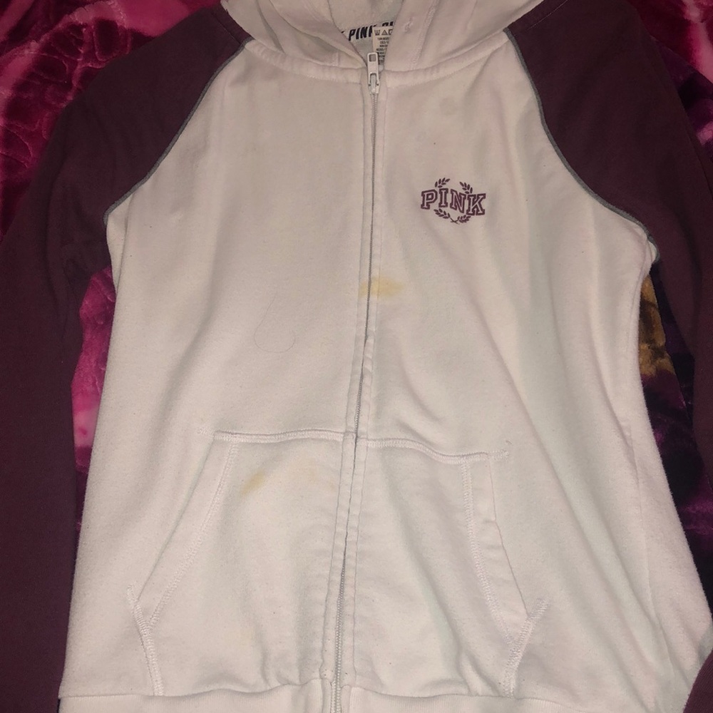 Pink hoodie